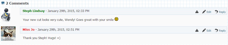 Captions from the old website.